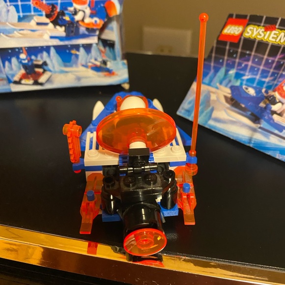 LEGO Space Ice Planet 6834 Celestial Sled 100% Complete w Box Instructions 1993 - Picture 6 of 6